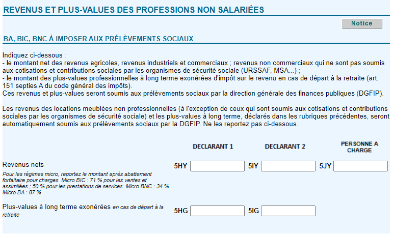 prelèvements sociaux 2023